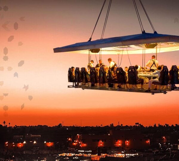 Dinner in the Sky Marrakech - Elevate your senses