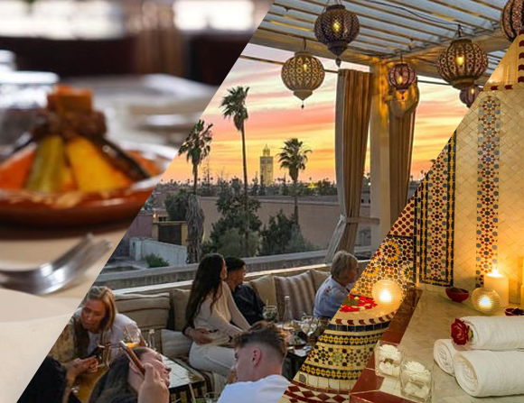 Marrakech: Blissful Spa Escape & Romantic Candlelight Dinner