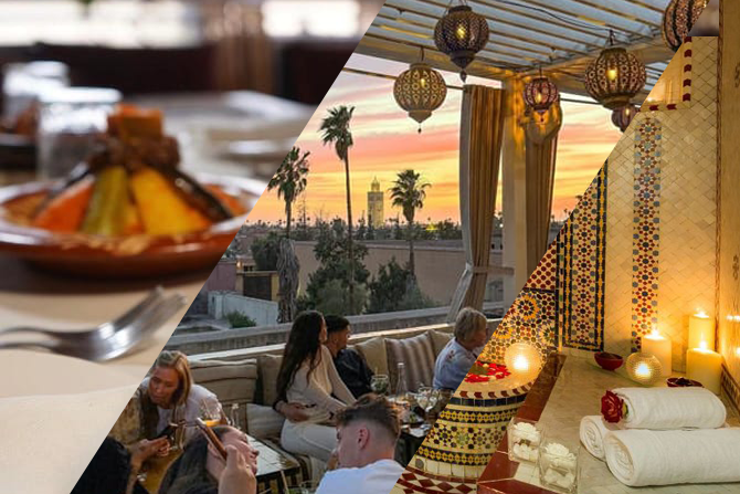 Marrakech: Blissful Spa Escape & Romantic Candlelight Dinner